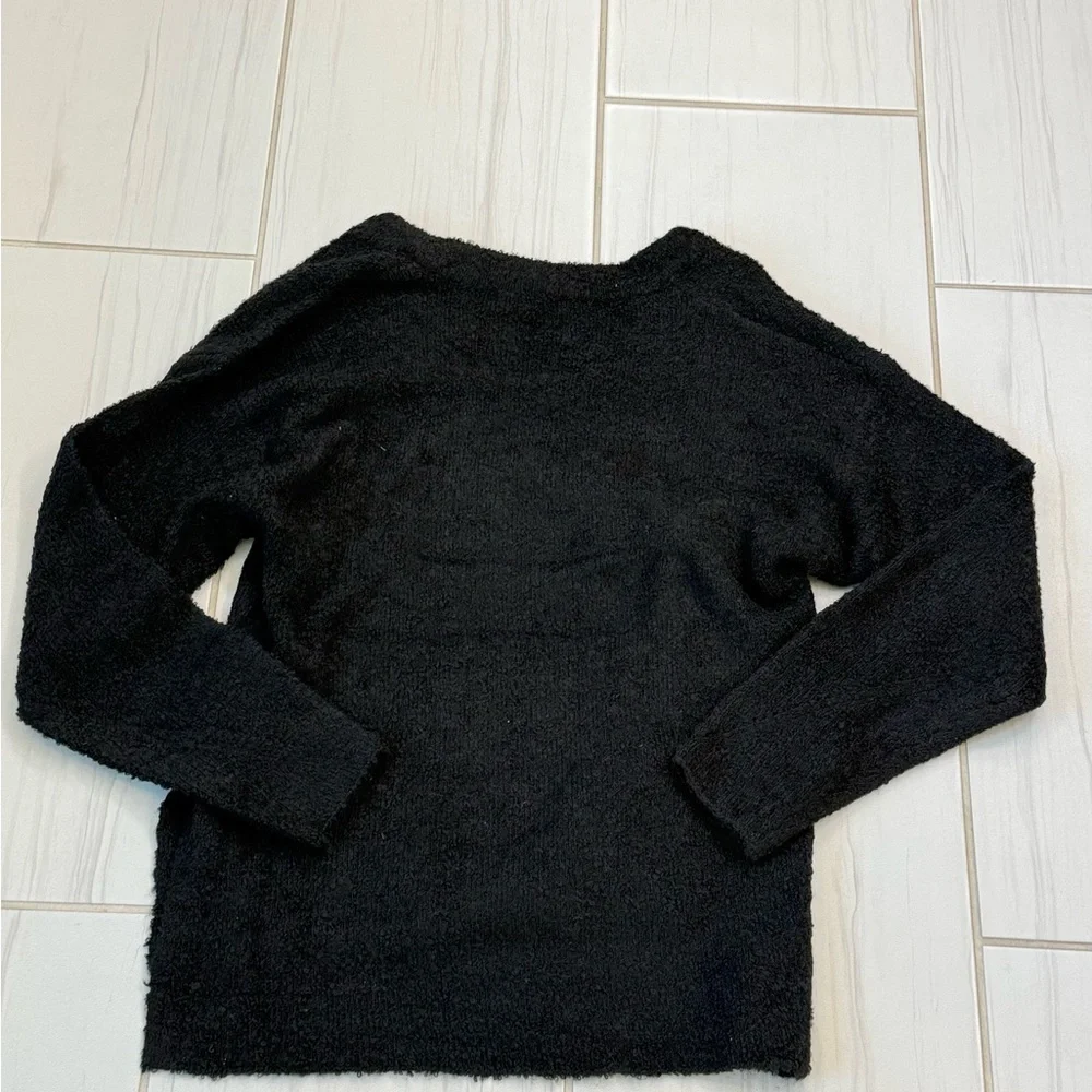 New Double Zero black V Neck sweater Large L - Picture 4 of 5